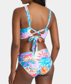 Hannah Fold-Over High-Waist Bikini Bottom