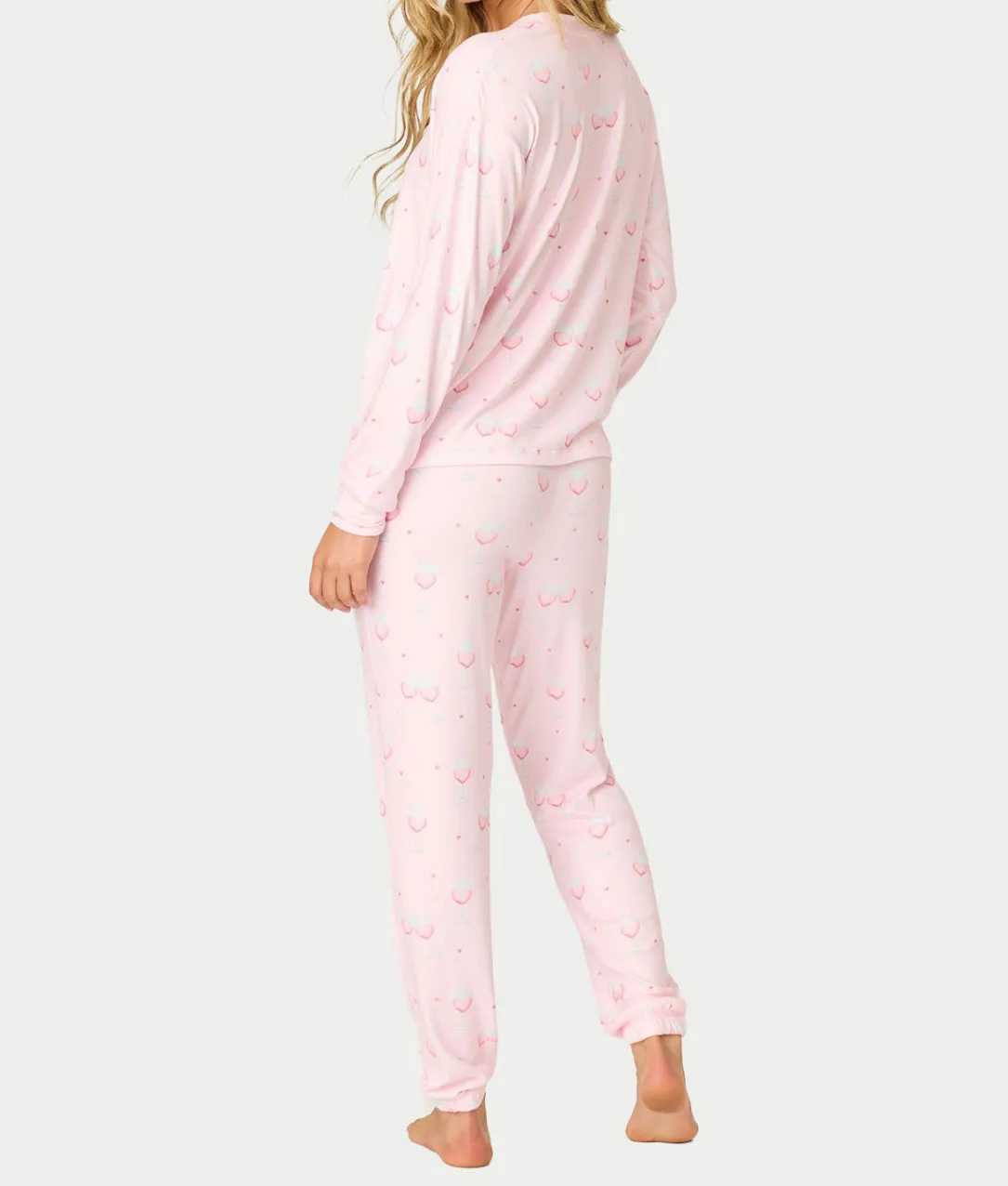 Happy Hour Knit Pajama Set