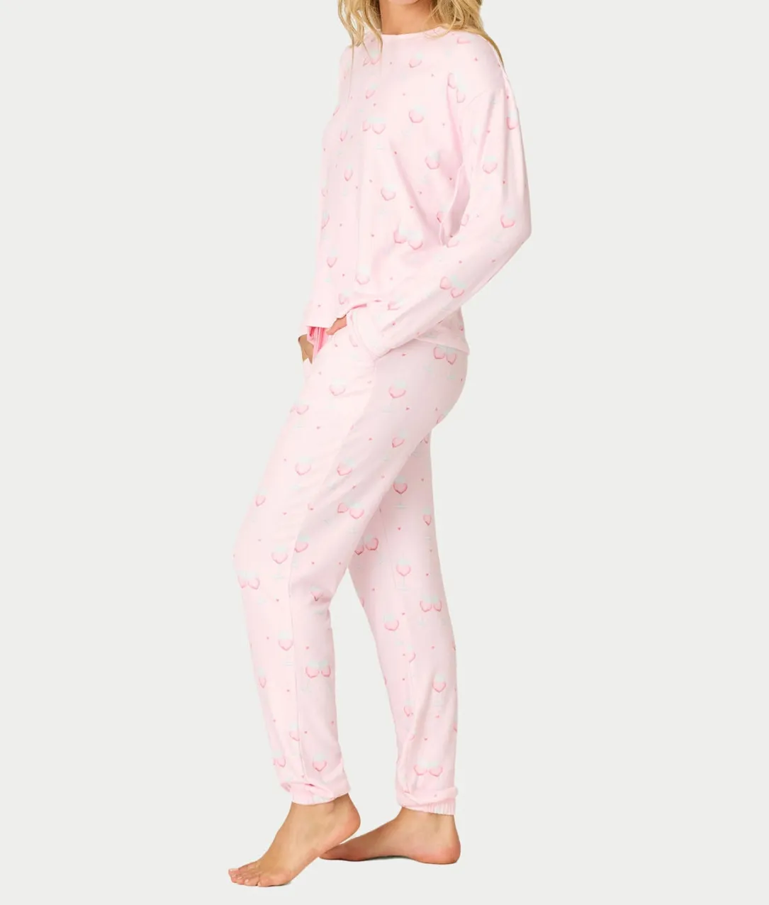 Happy Hour Knit Pajama Set