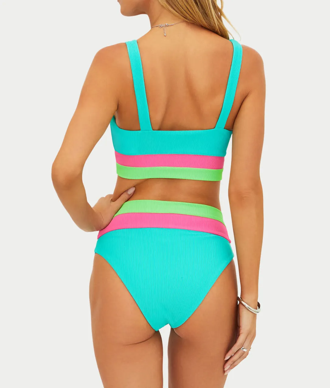 Heidi High-Waist Bikini Bottom