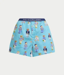Heritage Polo Bear Woven Boxer