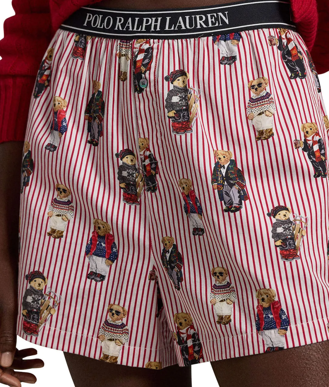Heritage Polo Bear Woven Boxer