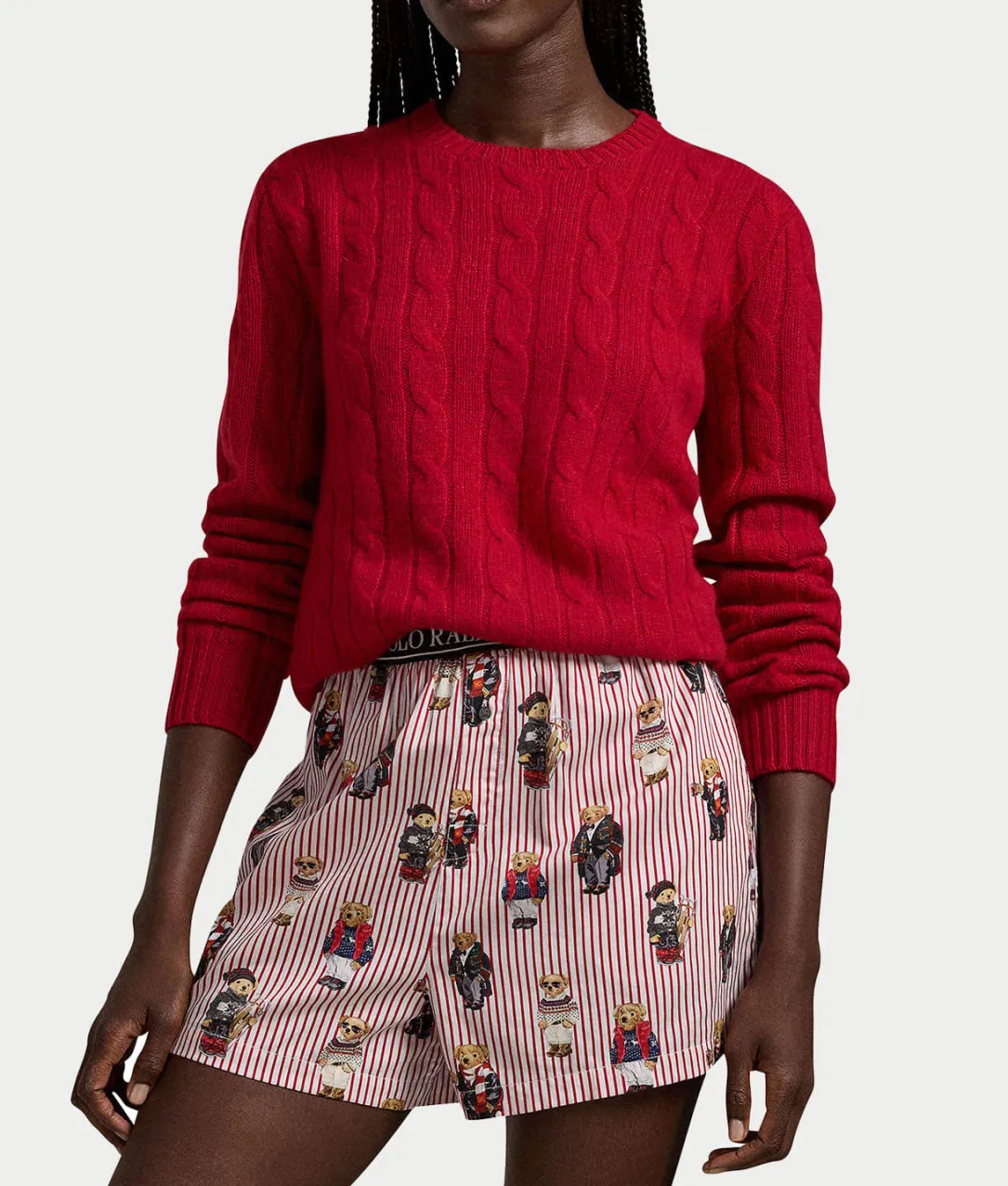 Heritage Polo Bear Woven Boxer