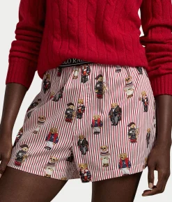Heritage Polo Bear Woven Boxer