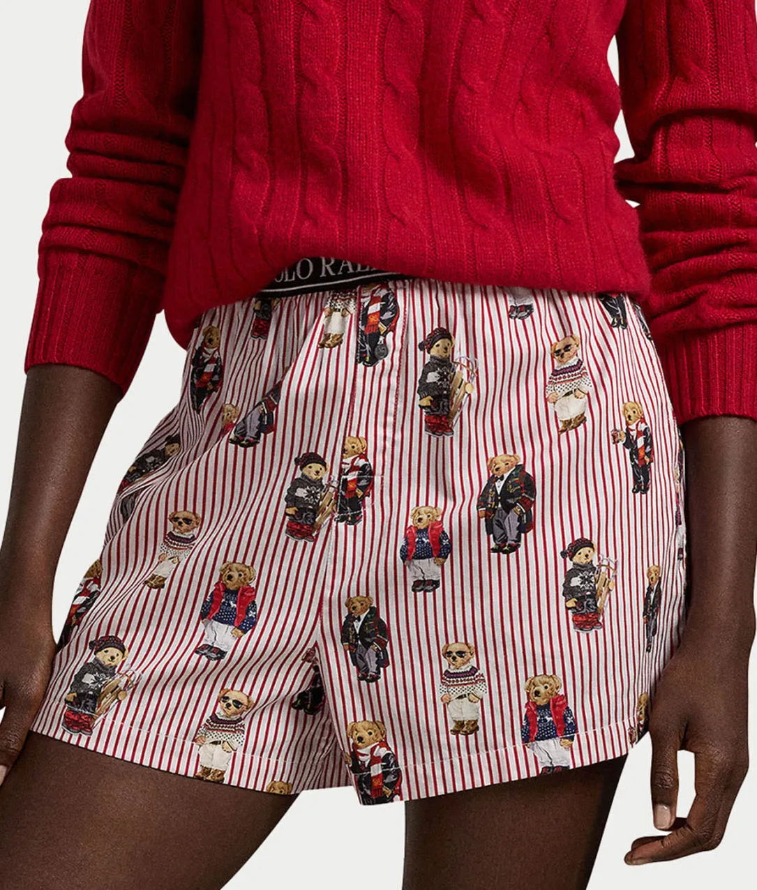 Heritage Polo Bear Woven Boxer