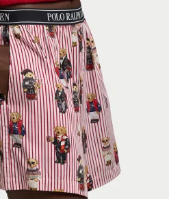 Heritage Polo Bear Woven Boxer