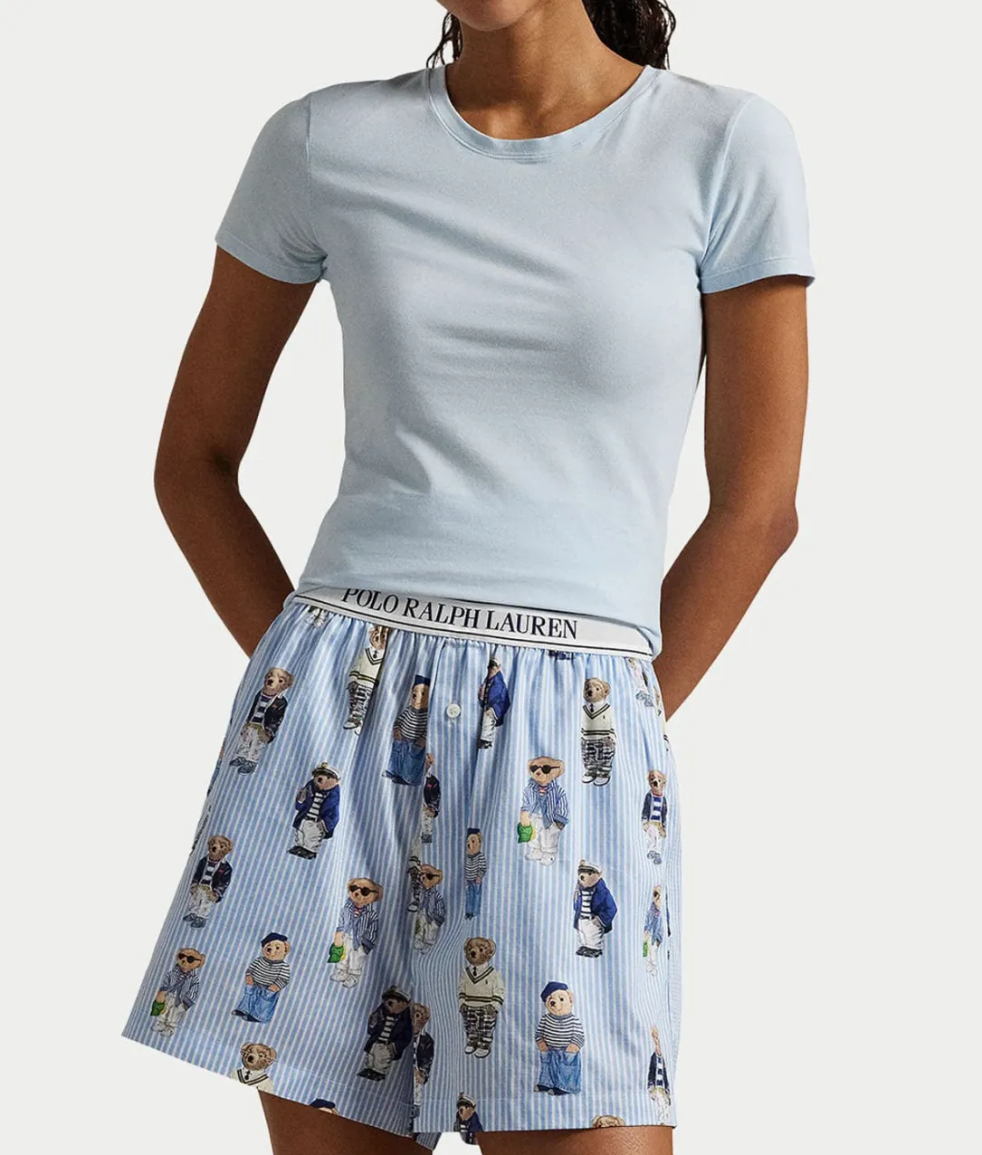 Heritage Polo Bear Woven Boxer