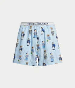 Heritage Polo Bear Woven Boxer