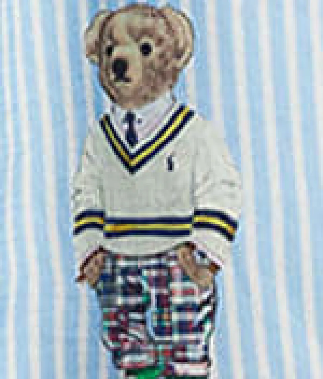 Heritage Polo Bear Woven Boxer