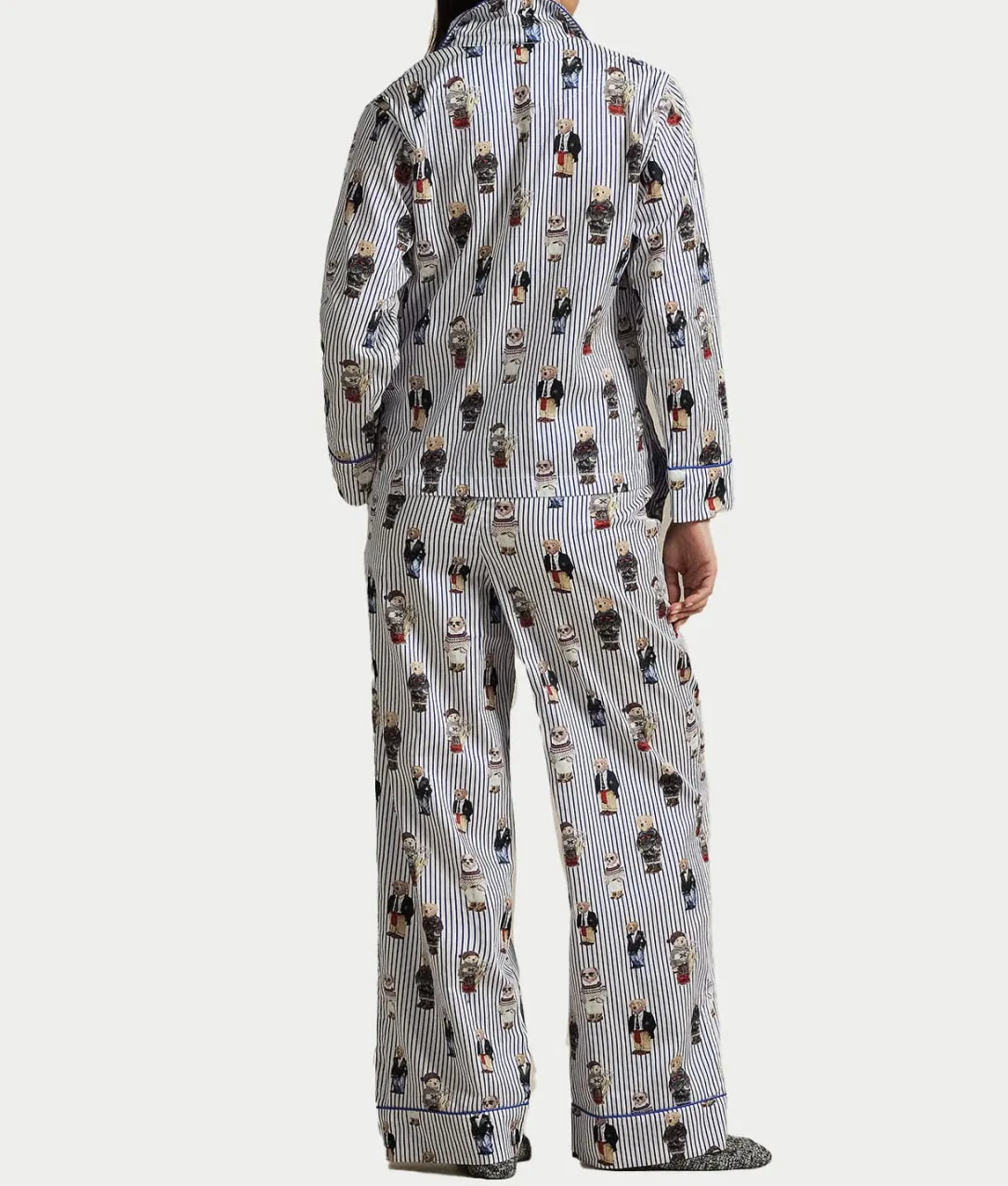 Heritage Polo Bear Woven Pajama Set