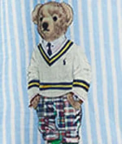 Heritage Polo Bear Woven Robe
