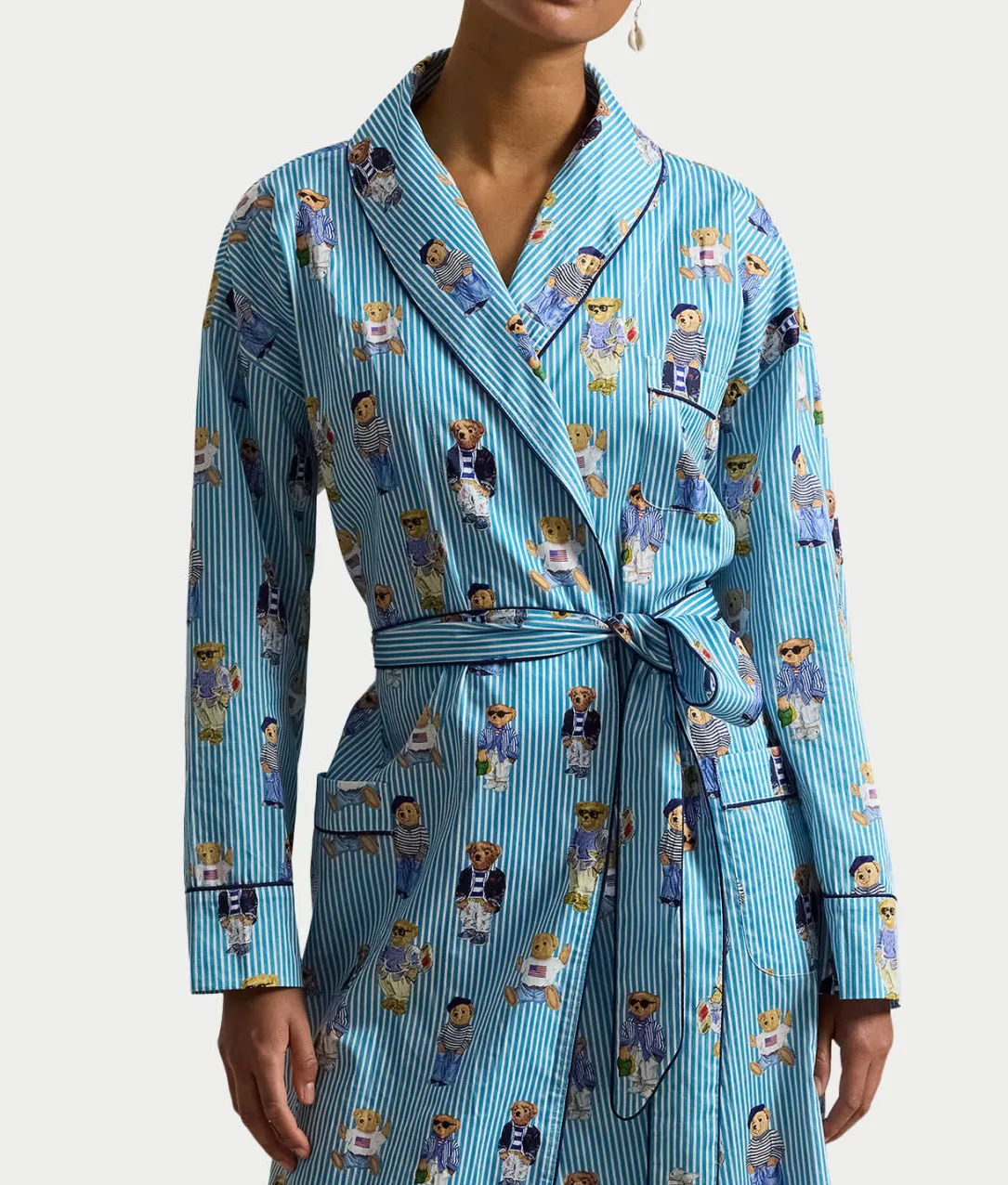 Heritage Polo Bear Woven Robe