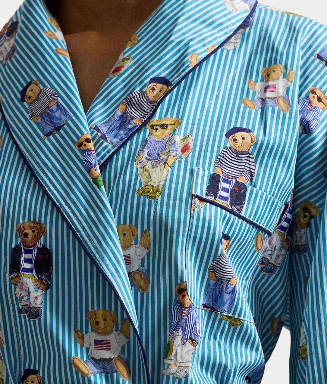 Heritage Polo Bear Woven Robe