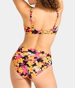 High-Waist Fold-Over Bikini Bottom