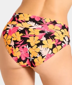 High-Waist Fold-Over Bikini Bottom