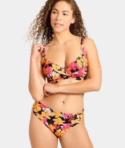 High-Waist Fold-Over Bikini Bottom