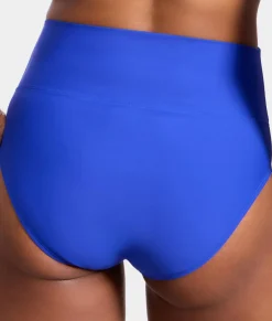 High-Waist Fold-Over Bikini Bottom