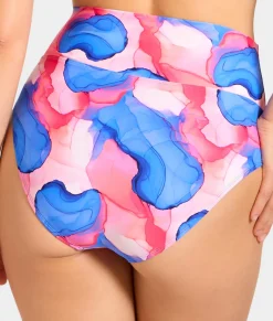 High-Waist Fold-Over Bikini Bottom
