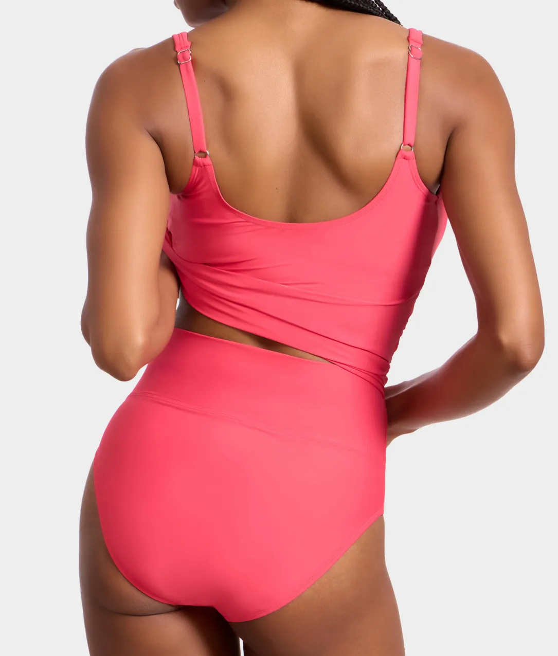 High-Waist Fold-Over Bikini Bottom