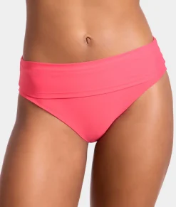 High-Waist Fold-Over Bikini Bottom