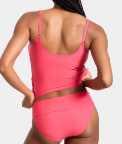 High-Waist Fold-Over Bikini Bottom