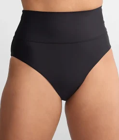 High-Waist Fold-Over Bikini Bottom