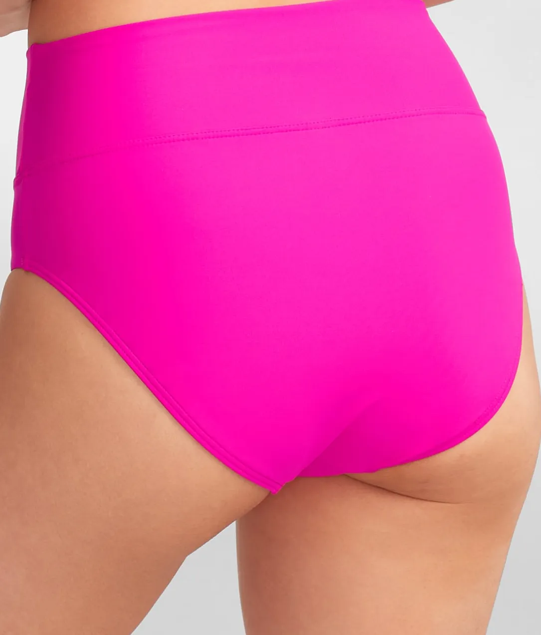 High-Waist Fold-Over Bikini Bottom