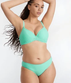 Ibiza Waves Plunge Bikini Top