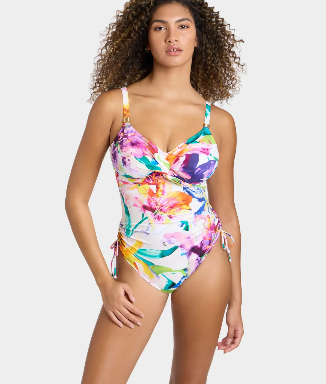 Iguazu Falls Twist Underwire One-Piece