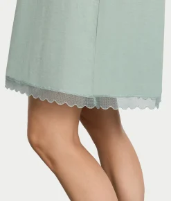 Inaya Scalloped Lace Cotton Nightgown
