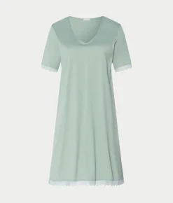 Inaya Scalloped Lace Cotton Nightgown
