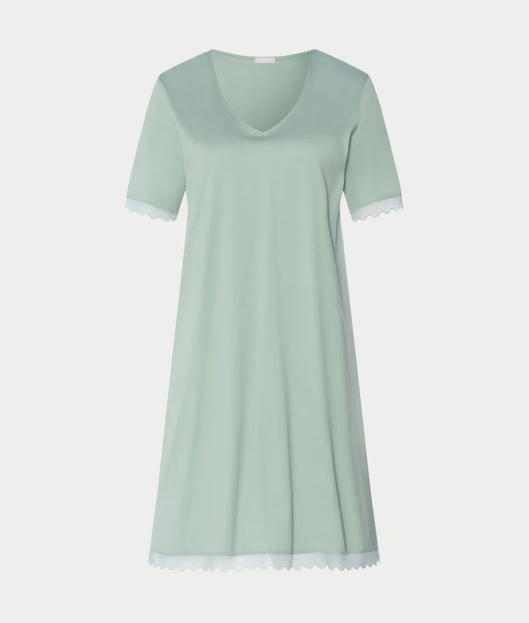 Inaya Scalloped Lace Cotton Nightgown