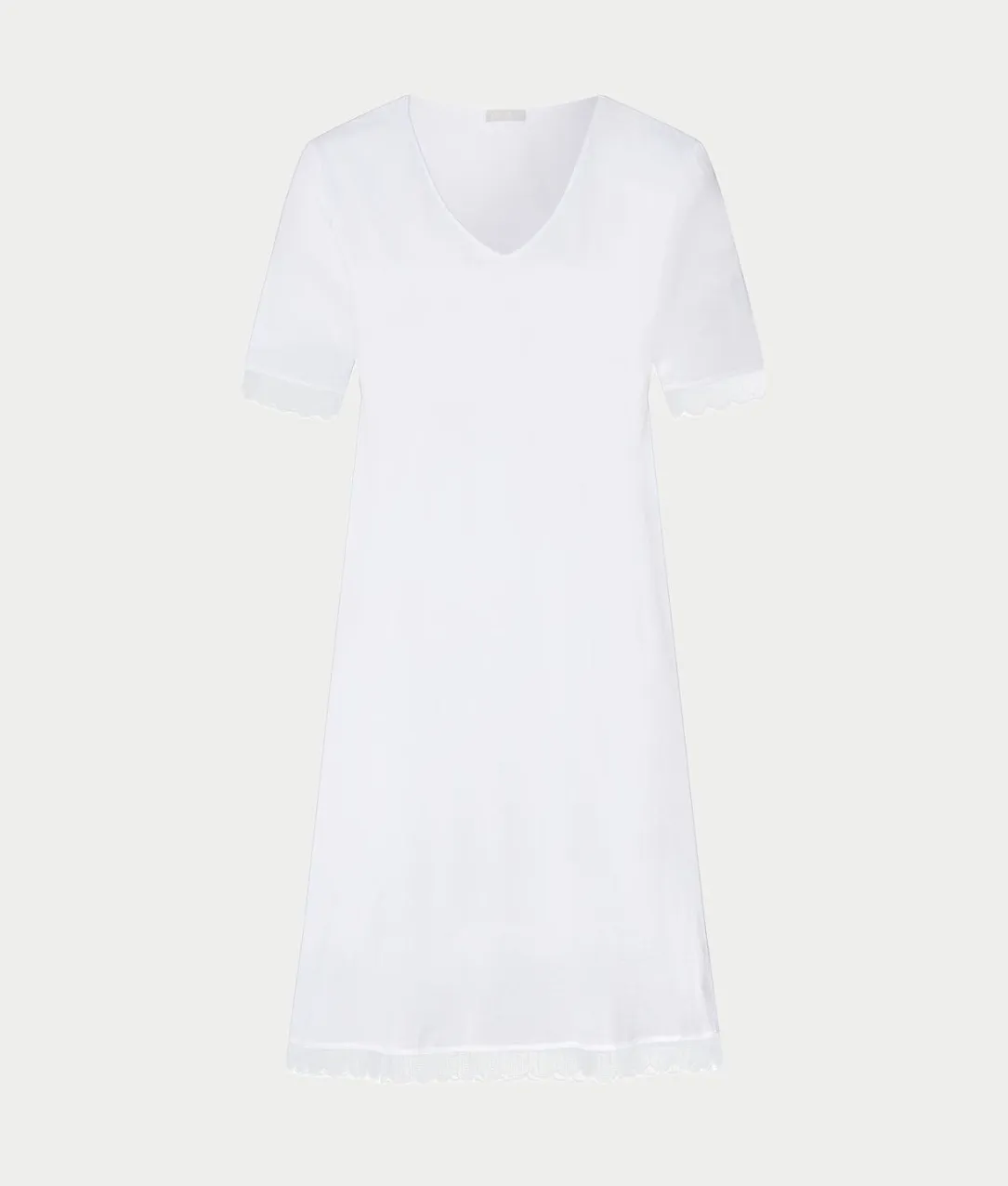Inaya Scalloped Lace Cotton Nightgown