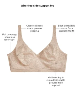 Inside Job™ Side Support Wire-Free Bra