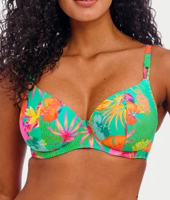 Isla Margarita Plunge Bikini Top