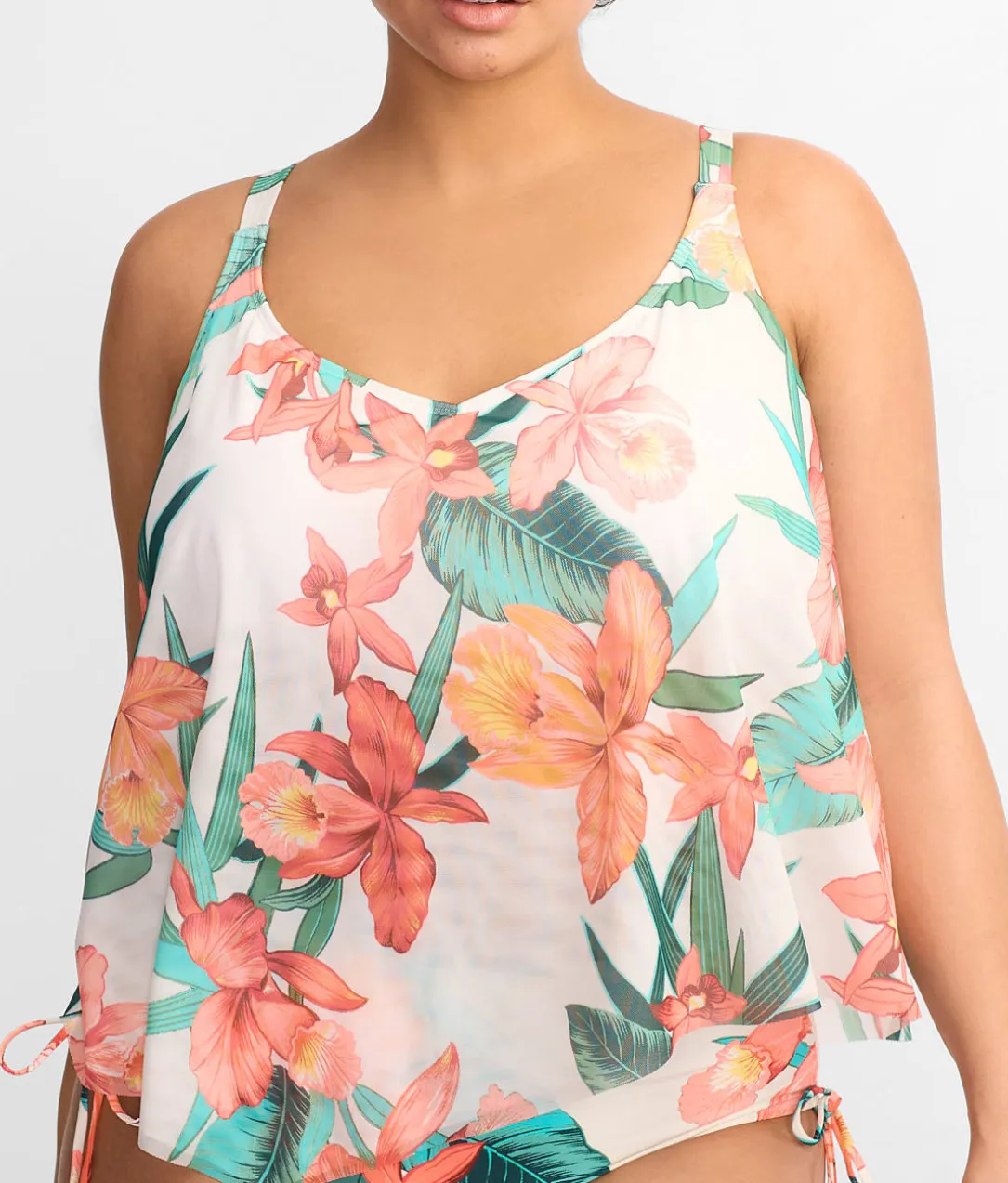 Island Flora Captive Underwire Tankini Top