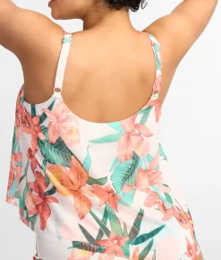 Island Flora Captive Underwire Tankini Top