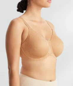 Jacqueline Jacquard Minimizer Bra