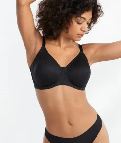 Jacqueline Jacquard Minimizer Bra