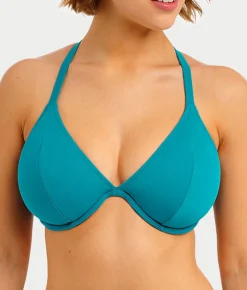 Jewel Cove Plunge Bikini Top