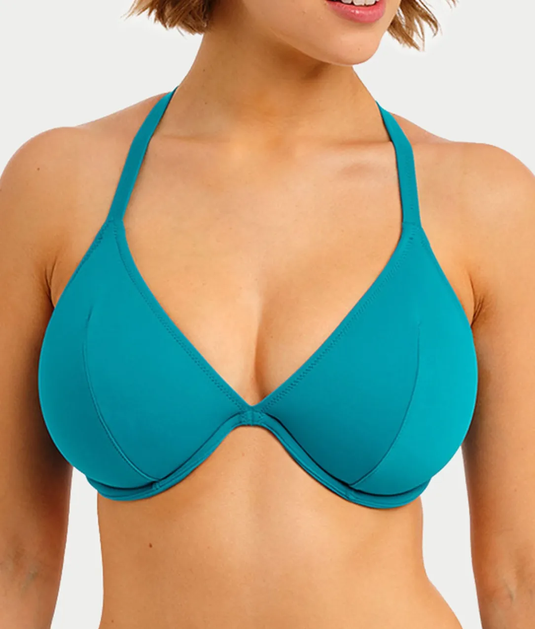 Jewel Cove Plunge Bikini Top