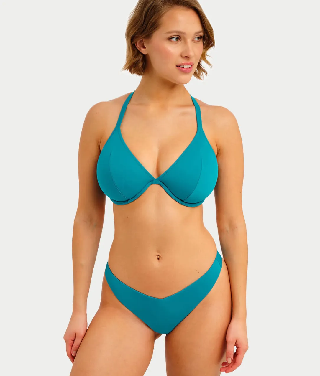 Jewel Cove Plunge Bikini Top