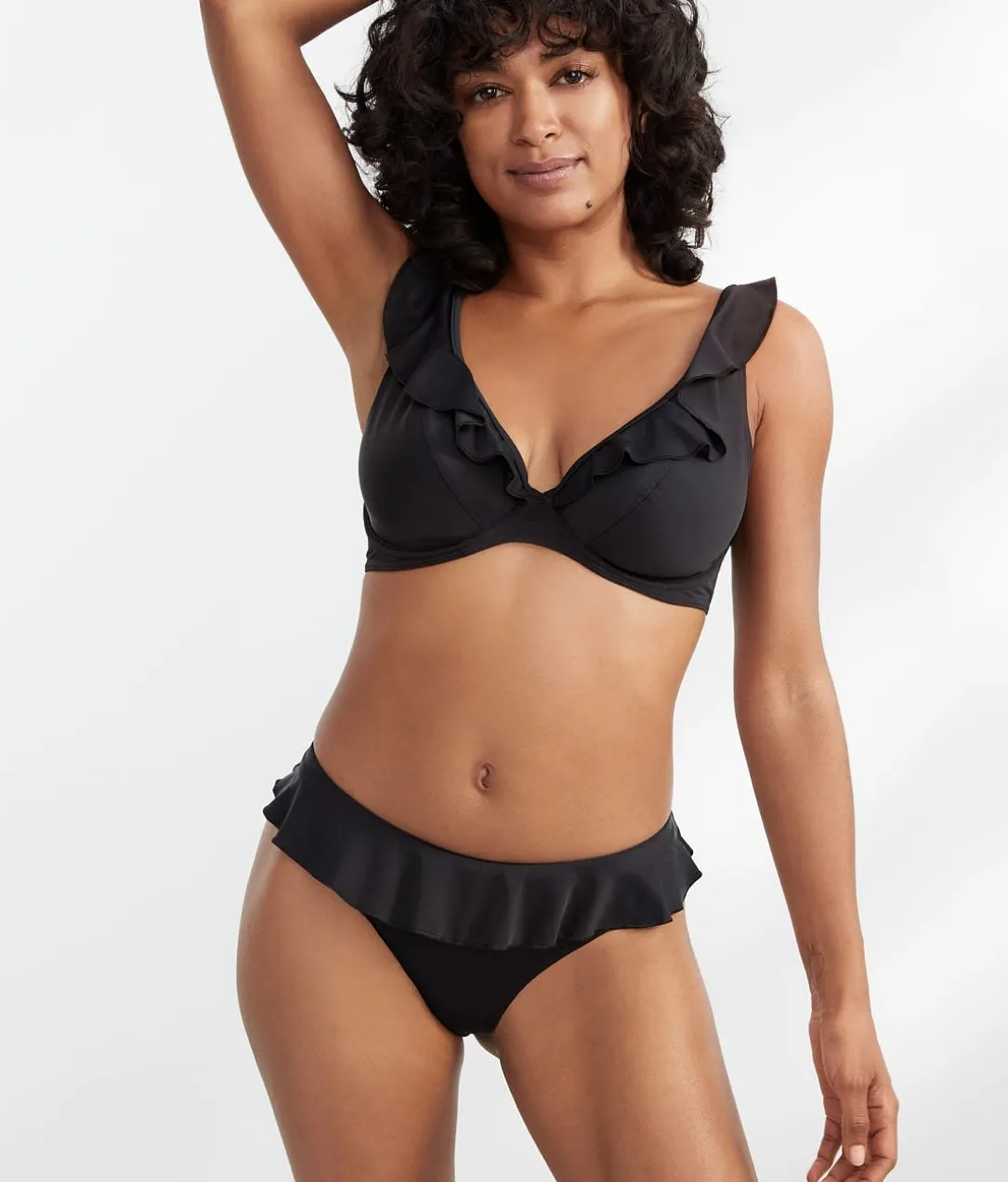 Jewel Cove Ruffled Bikini Top