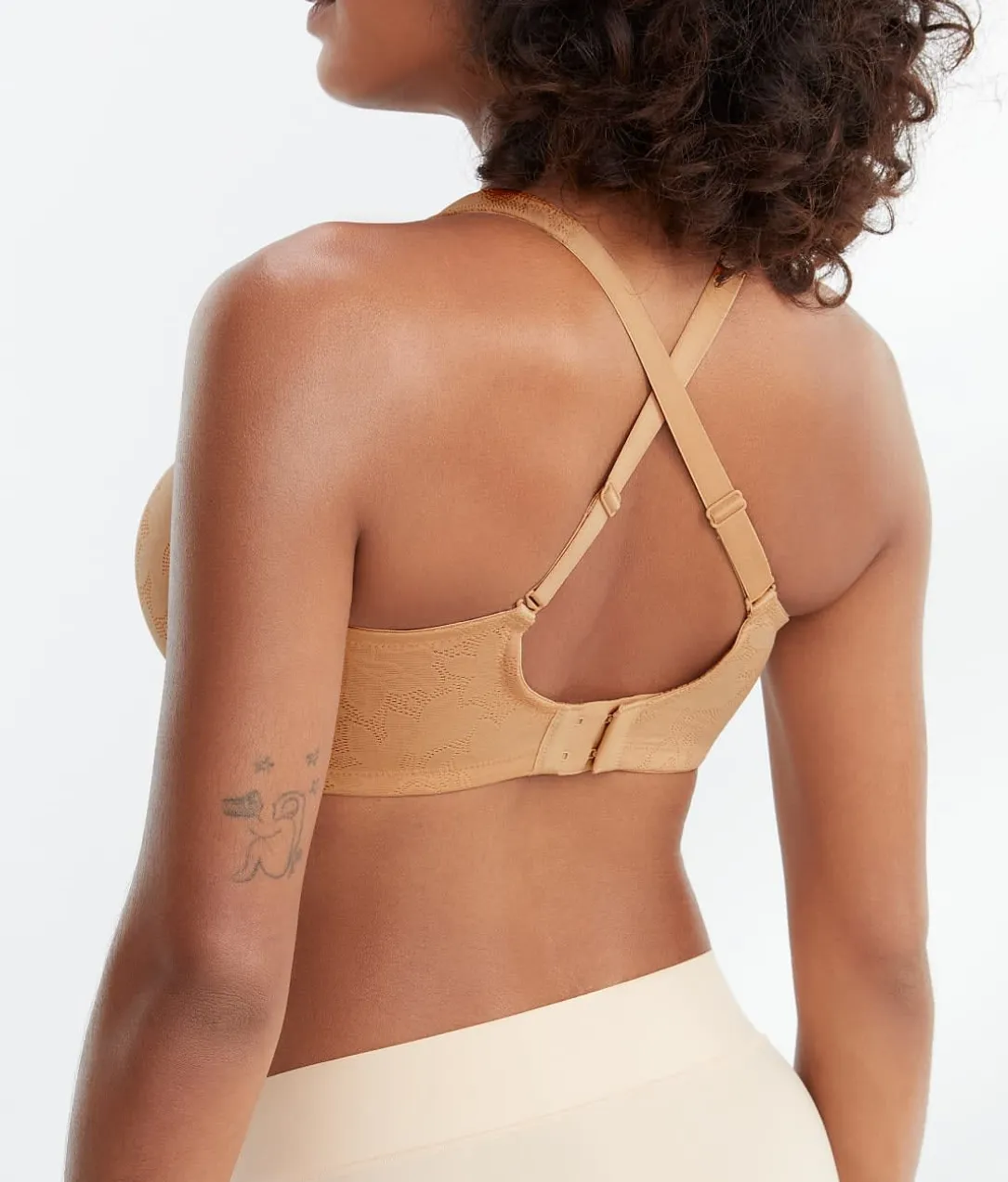 Jolie Jacquard Wire-Free Minimizer Bra