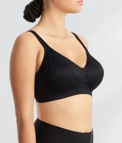 Jolie Jacquard Wire-Free Minimizer Bra
