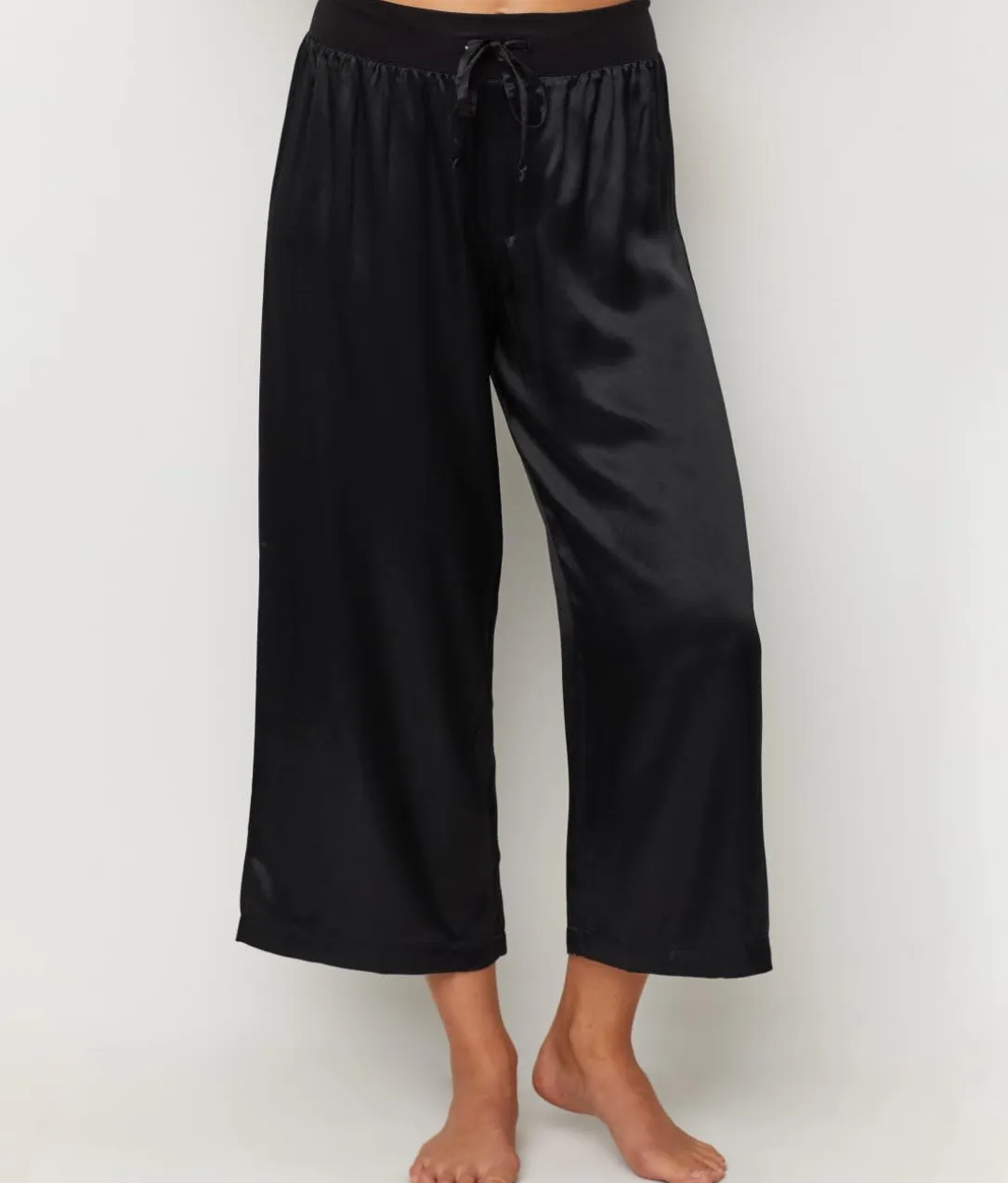 Jolie Satin Ankle Pants