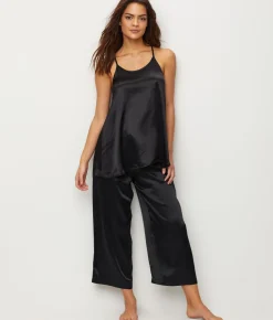 Jolie Satin Ankle Pants