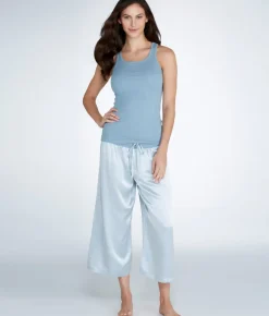 Jolie Satin Ankle Pants