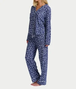 Jolly & Bright Long Sleeve Notch Pajama Set