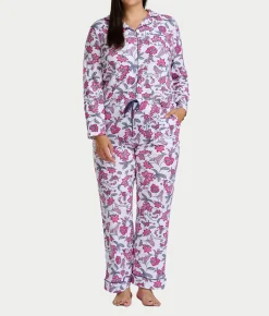 Jolly & Bright Long Sleeve Notch Pajama Set